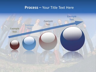 Team Relaxation Joy PowerPoint Template