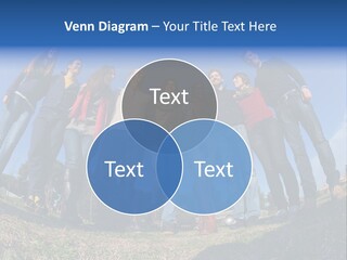 Team Relaxation Joy PowerPoint Template