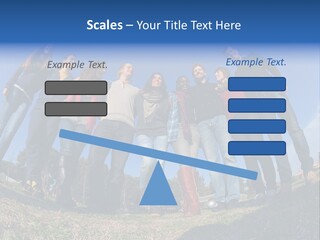 Team Relaxation Joy PowerPoint Template
