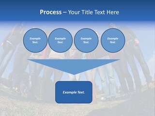 Team Relaxation Joy PowerPoint Template