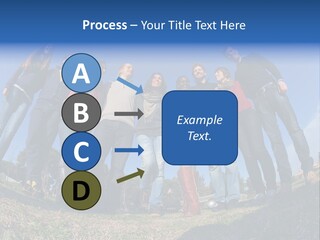Team Relaxation Joy PowerPoint Template