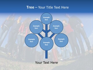 Team Relaxation Joy PowerPoint Template