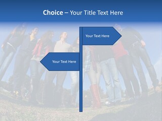 Team Relaxation Joy PowerPoint Template