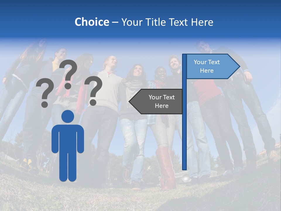 Team Relaxation Joy PowerPoint Template
