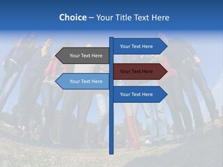 Team Relaxation Joy PowerPoint Template