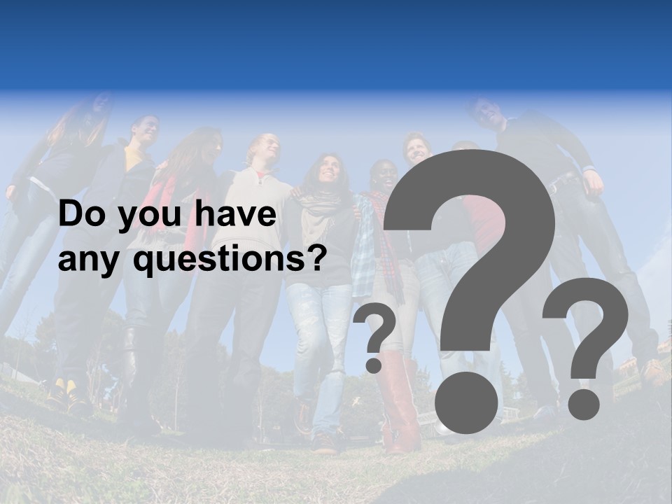 Team Relaxation Joy PowerPoint Template