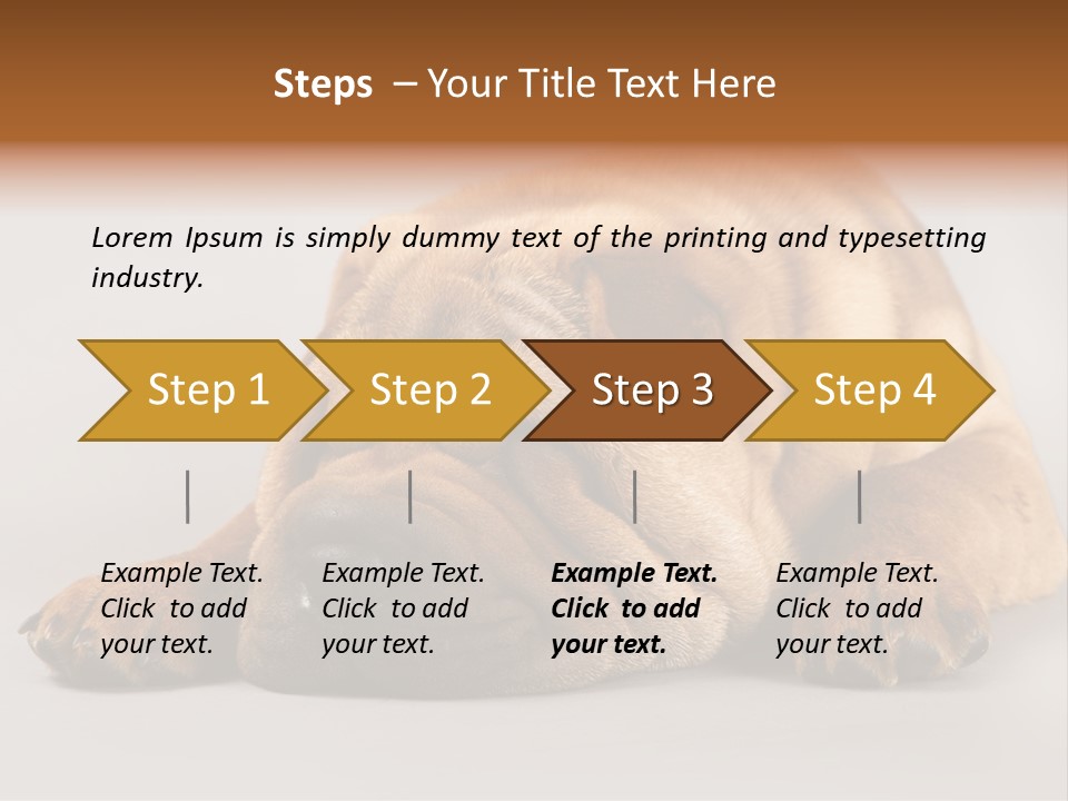 Hide Tired Lying PowerPoint Template