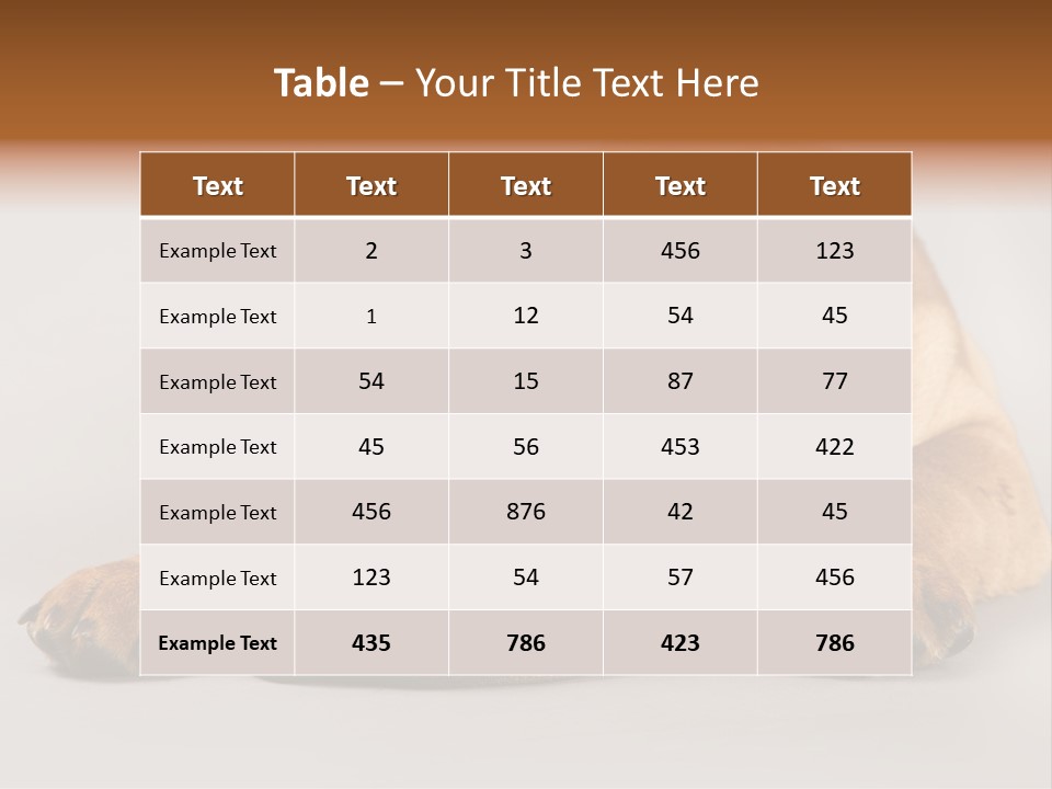 Hide Tired Lying PowerPoint Template