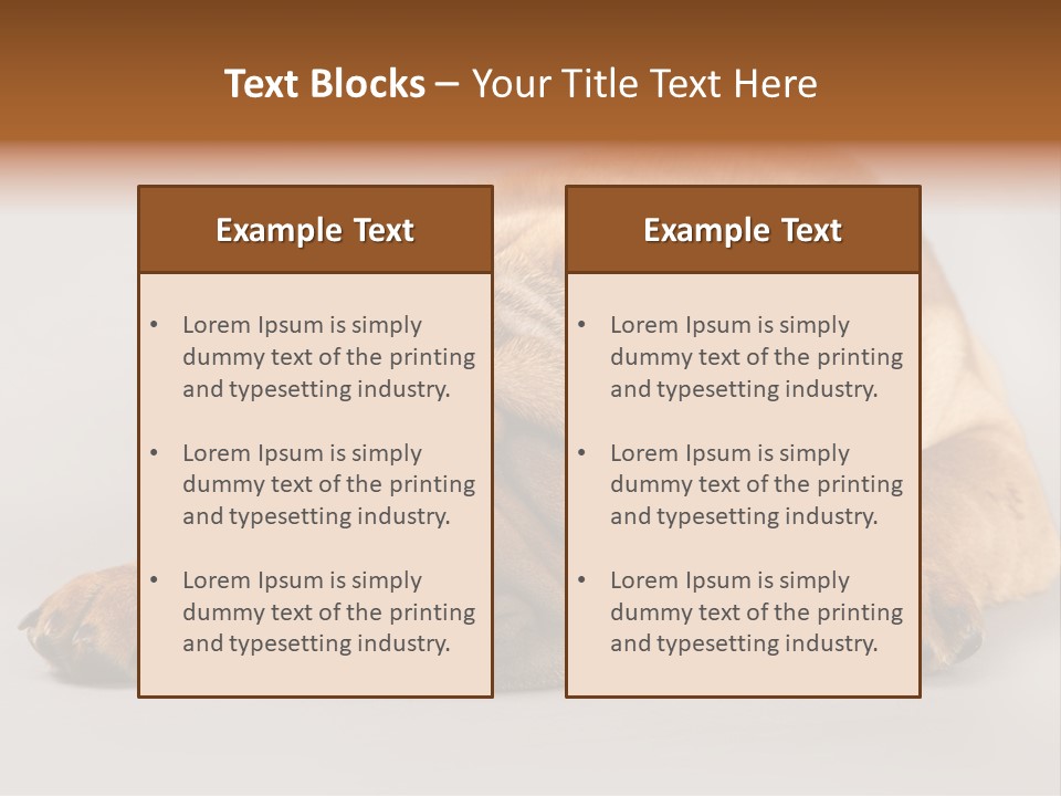 Hide Tired Lying PowerPoint Template