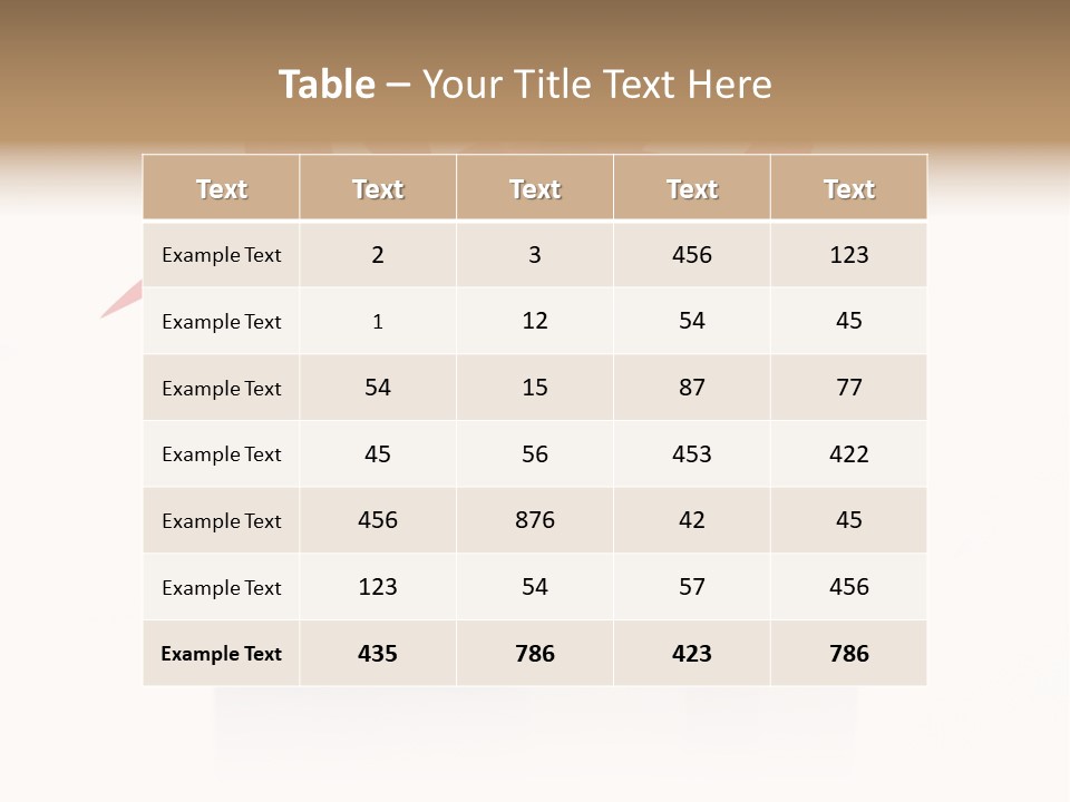 Present Birthday Ribbon PowerPoint Template