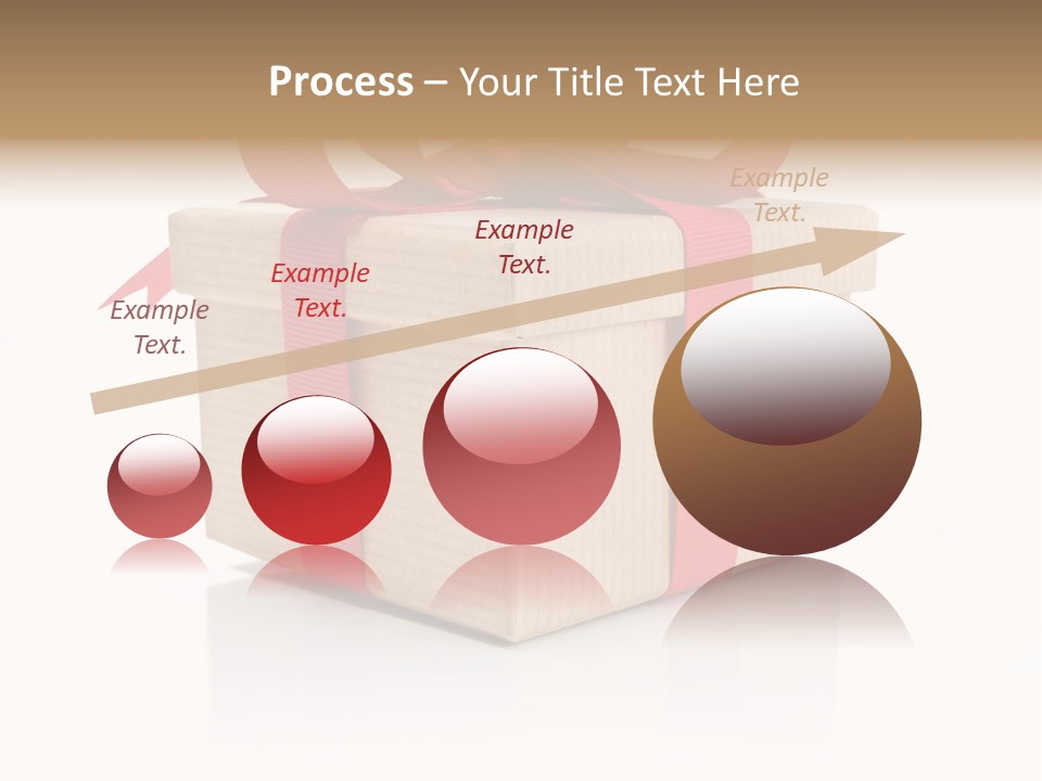 Present Birthday Ribbon PowerPoint Template