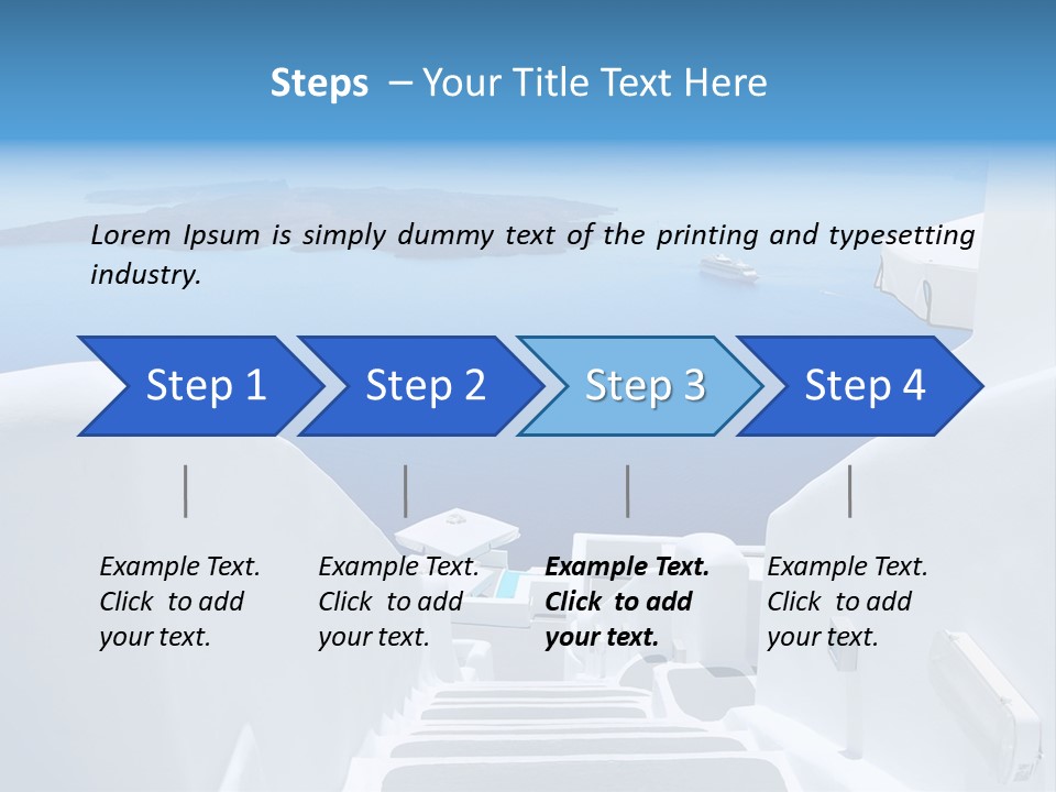 Land Landscape Summer PowerPoint Template