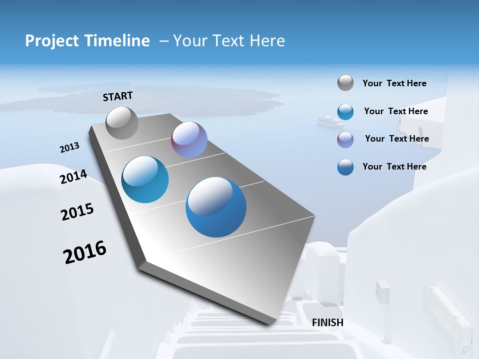 Land Landscape Summer PowerPoint Template