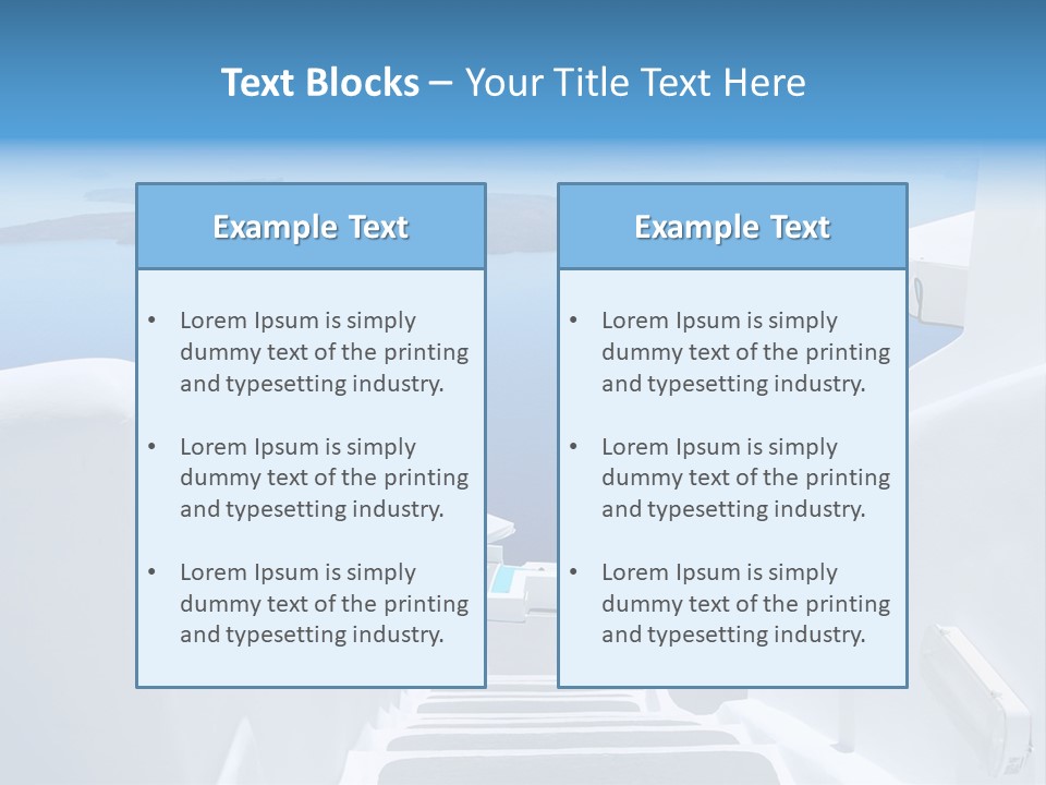 Land Landscape Summer PowerPoint Template