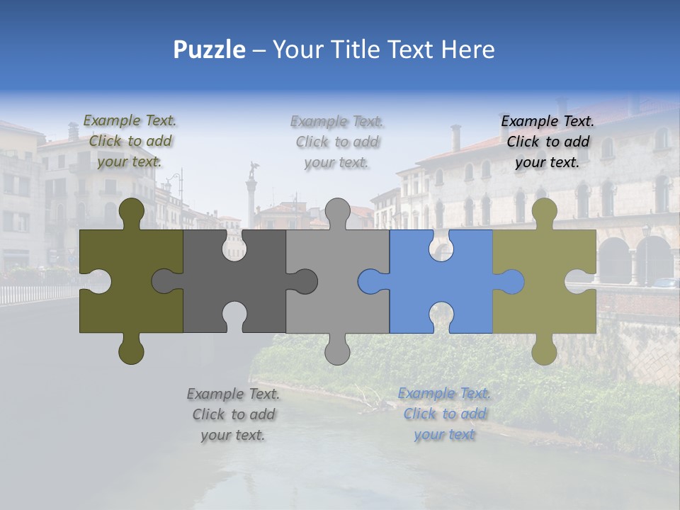 River Windows Pedestal PowerPoint Template