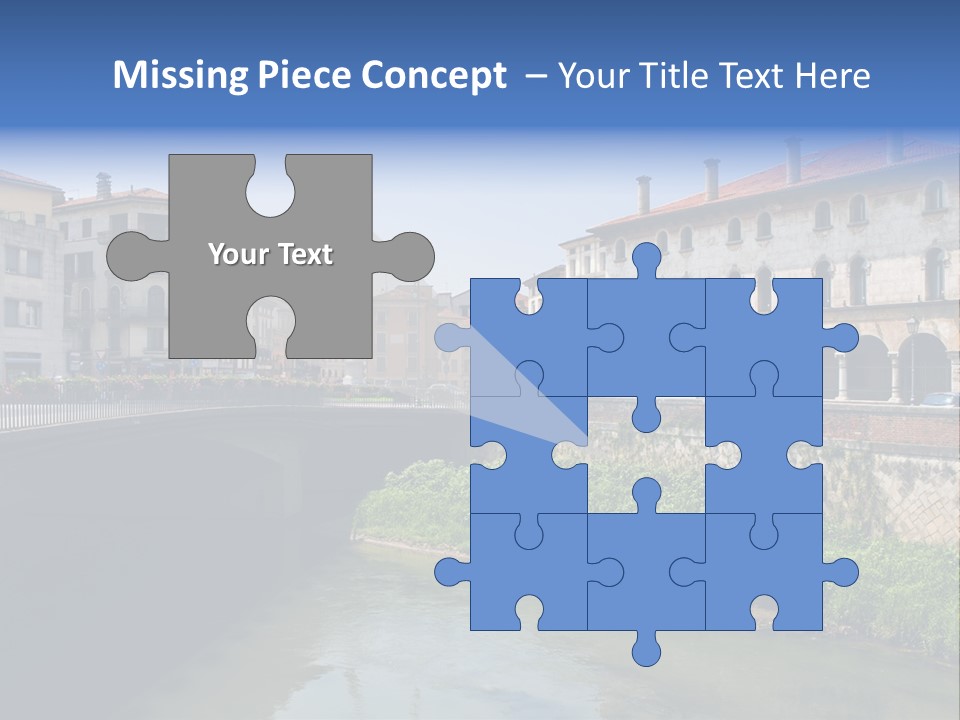 River Windows Pedestal PowerPoint Template