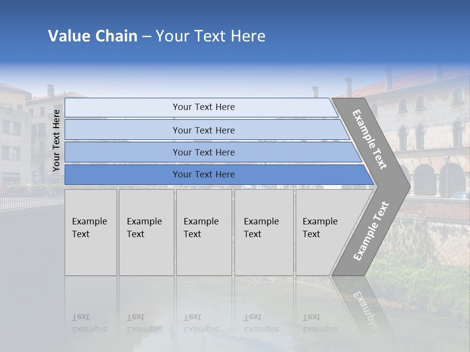 River Windows Pedestal PowerPoint Template