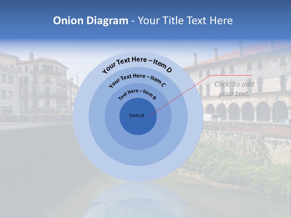 River Windows Pedestal PowerPoint Template