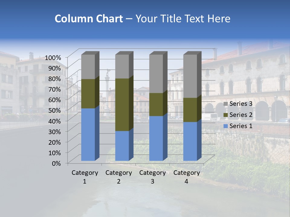 River Windows Pedestal PowerPoint Template