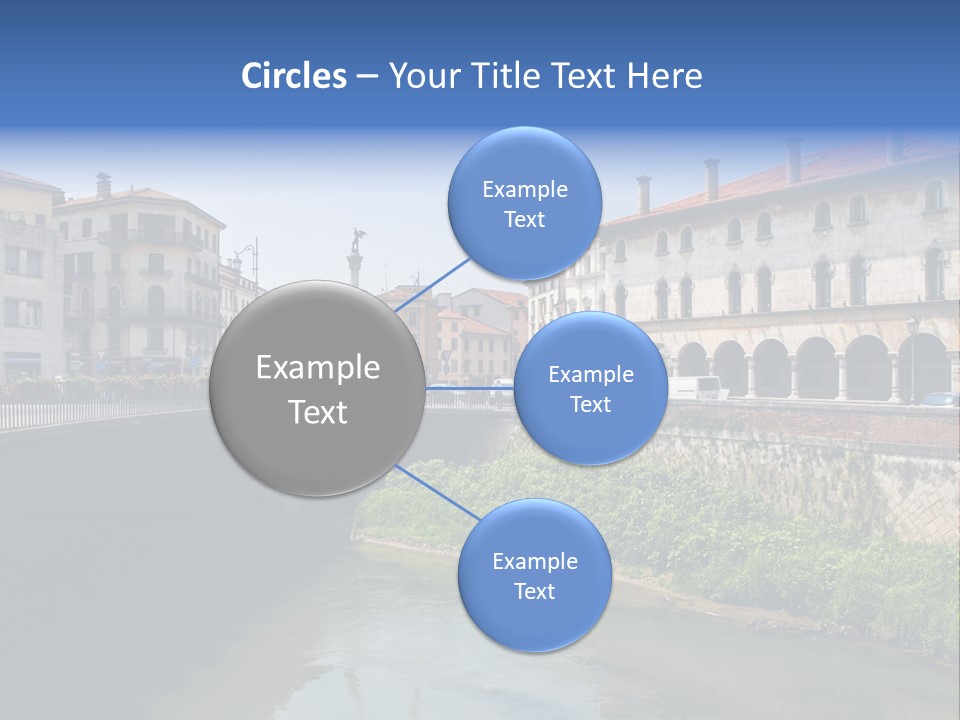 River Windows Pedestal PowerPoint Template