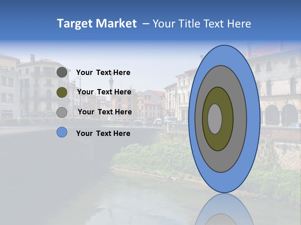 River Windows Pedestal PowerPoint Template