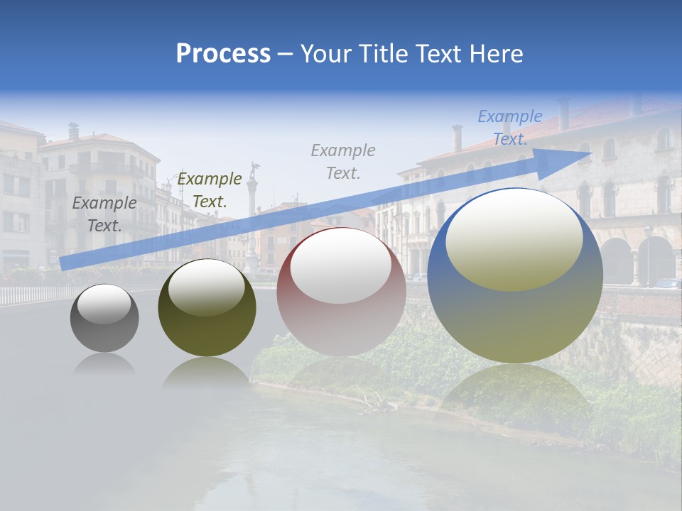 River Windows Pedestal PowerPoint Template