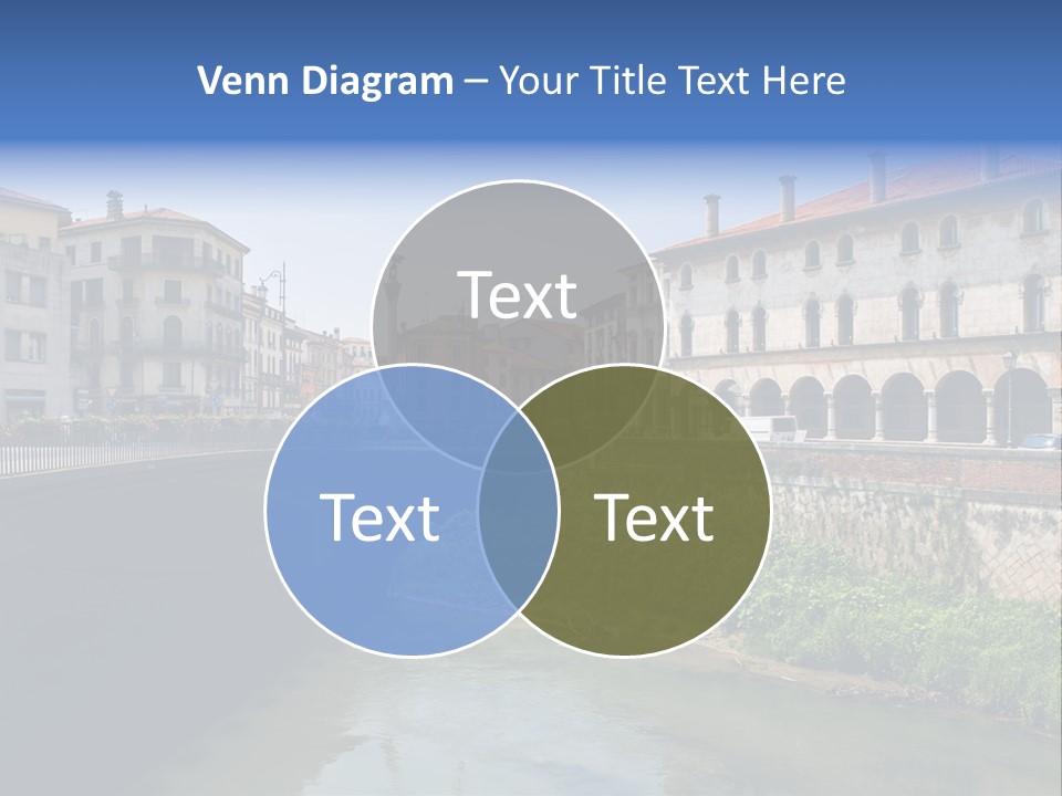 River Windows Pedestal PowerPoint Template