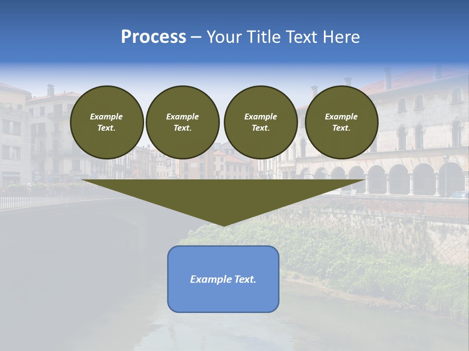 River Windows Pedestal PowerPoint Template