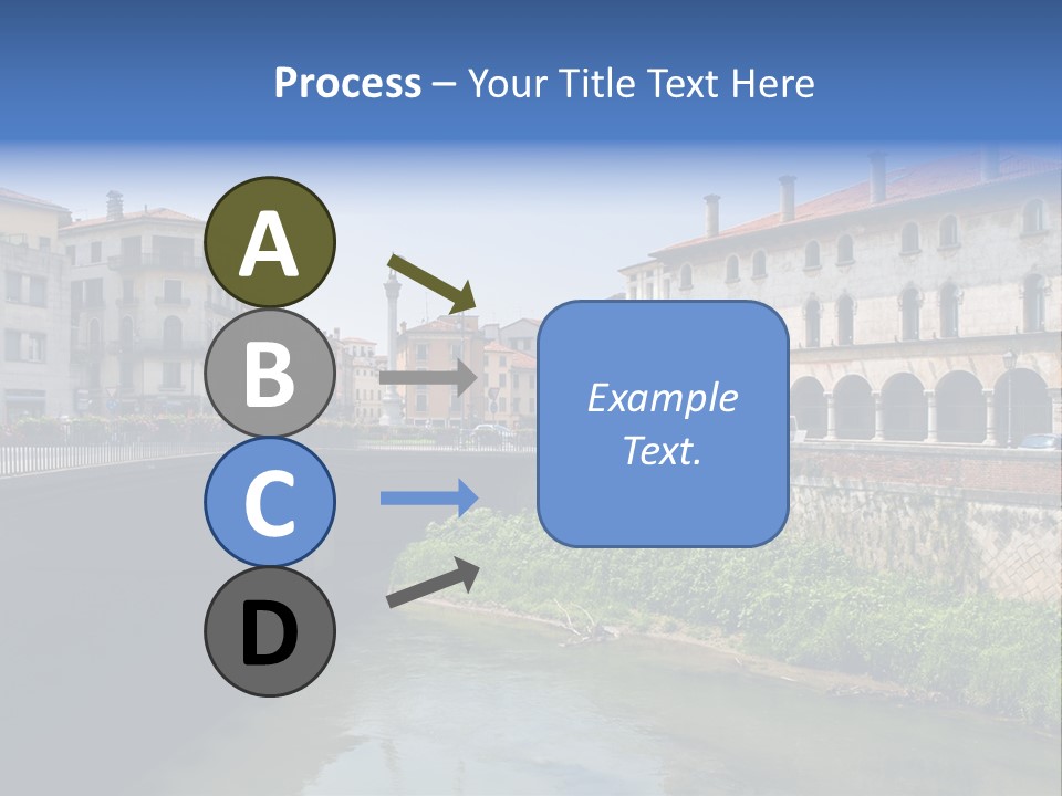 River Windows Pedestal PowerPoint Template