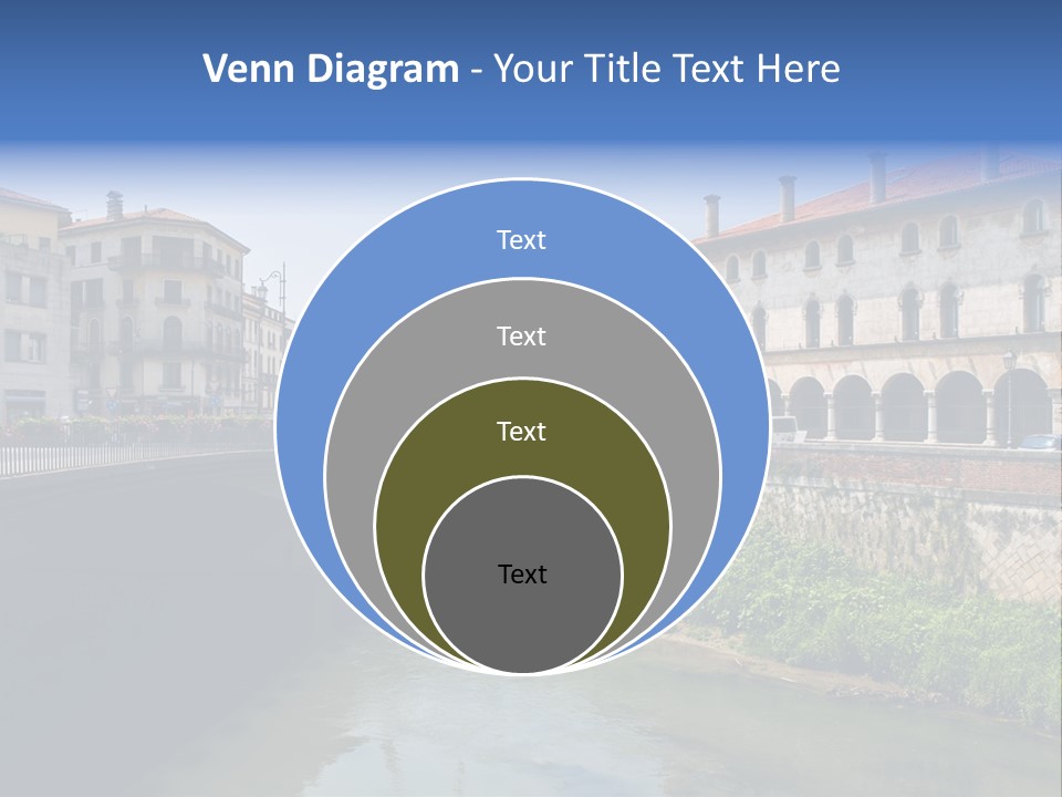 River Windows Pedestal PowerPoint Template