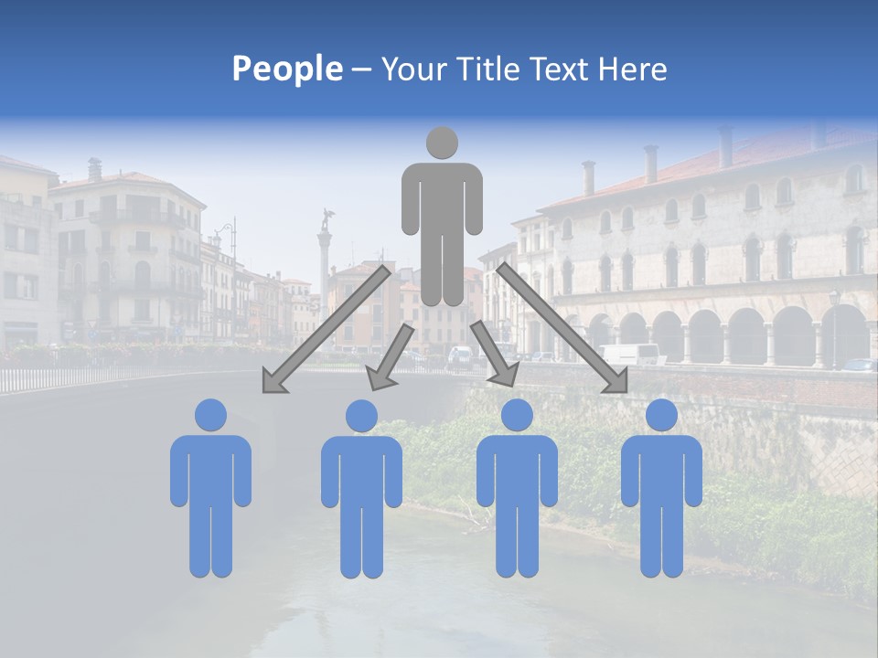 River Windows Pedestal PowerPoint Template