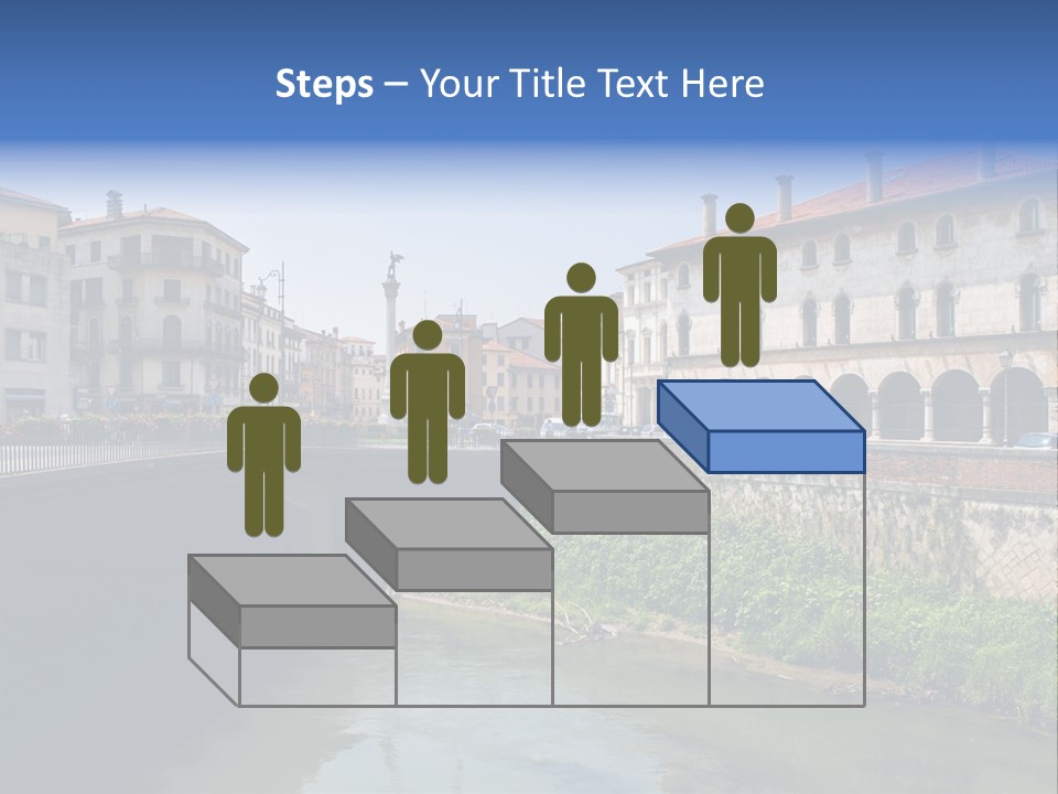 River Windows Pedestal PowerPoint Template
