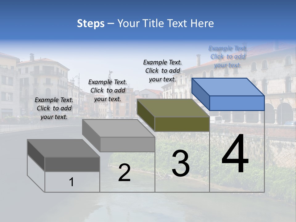 River Windows Pedestal PowerPoint Template