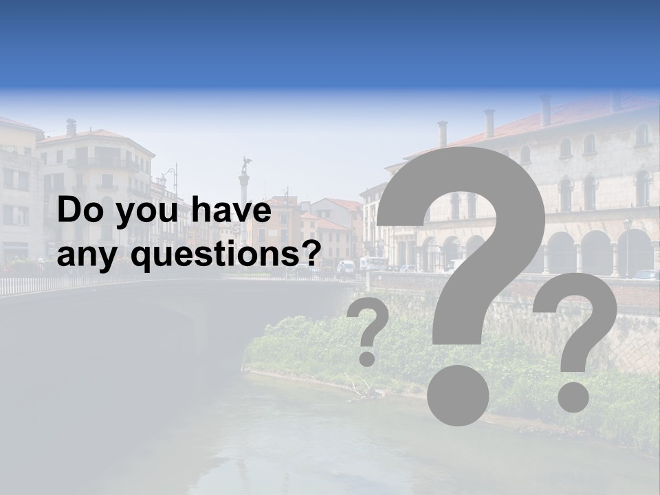 River Windows Pedestal PowerPoint Template