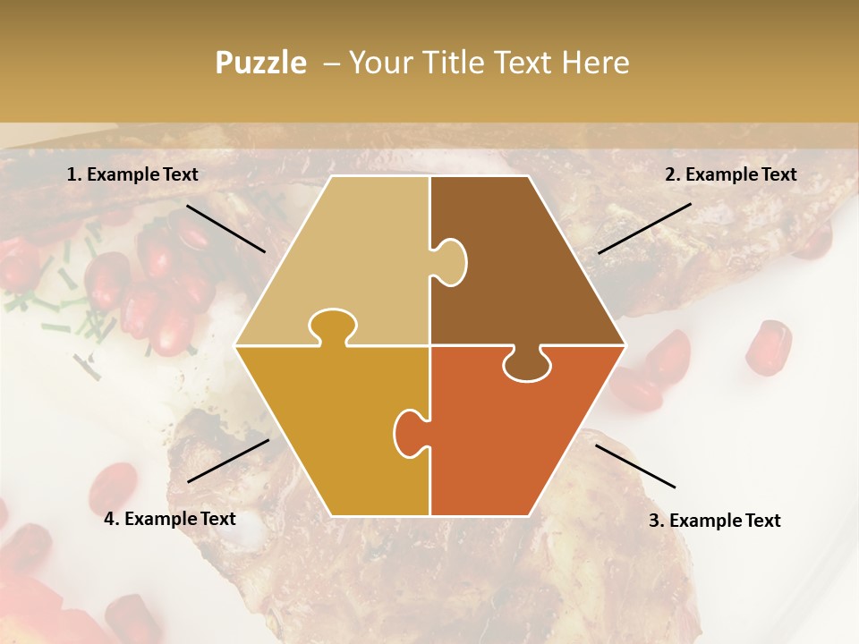 Shine Fresh Plate PowerPoint Template