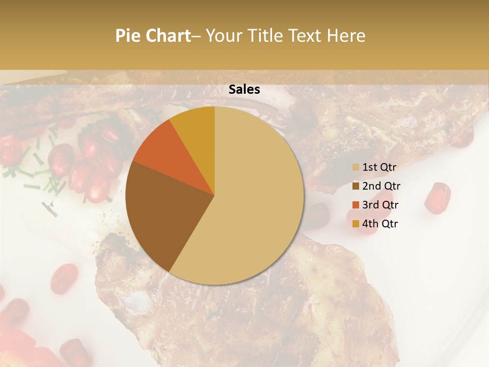 Shine Fresh Plate PowerPoint Template