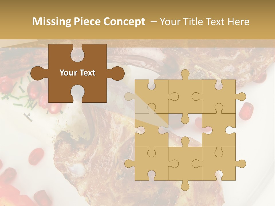 Shine Fresh Plate PowerPoint Template