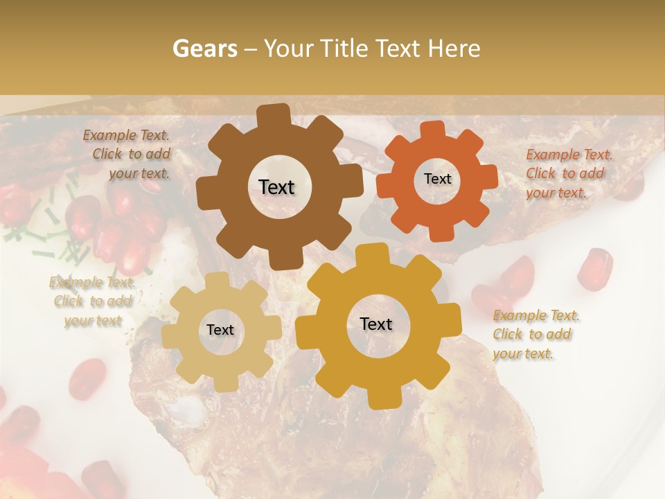 Shine Fresh Plate PowerPoint Template