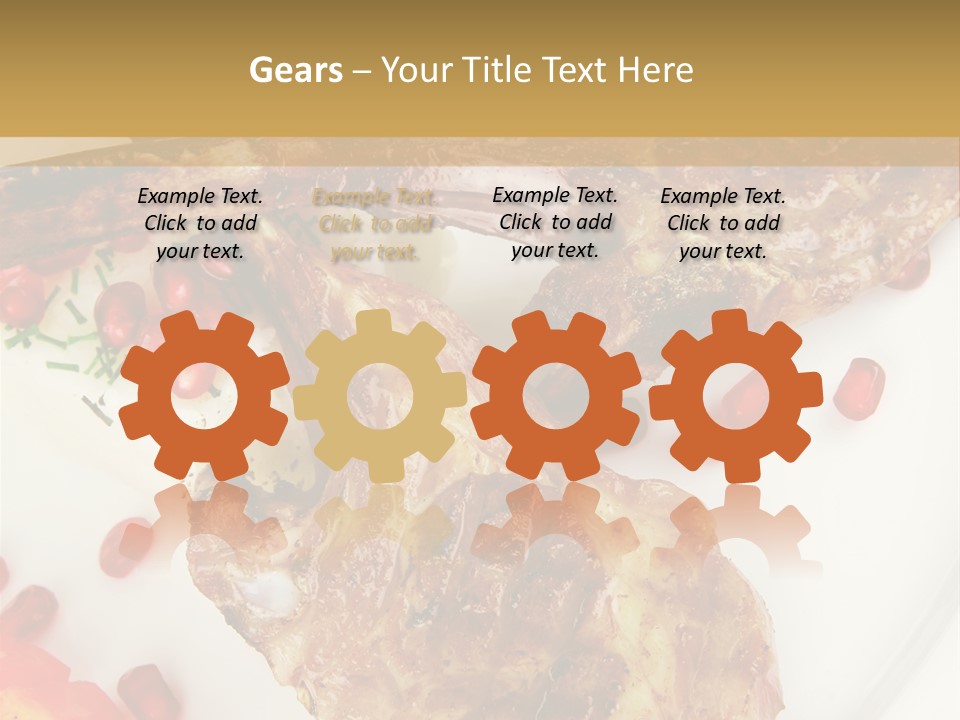 Shine Fresh Plate PowerPoint Template