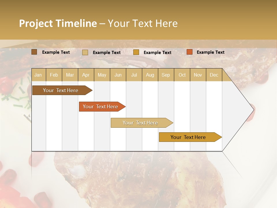 Shine Fresh Plate PowerPoint Template
