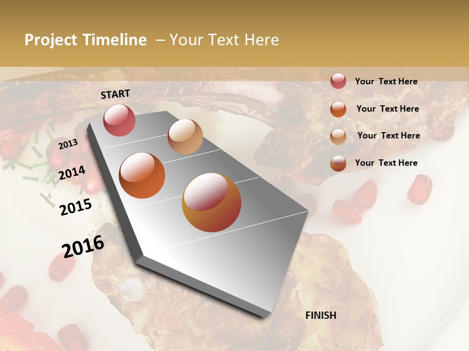 Shine Fresh Plate PowerPoint Template
