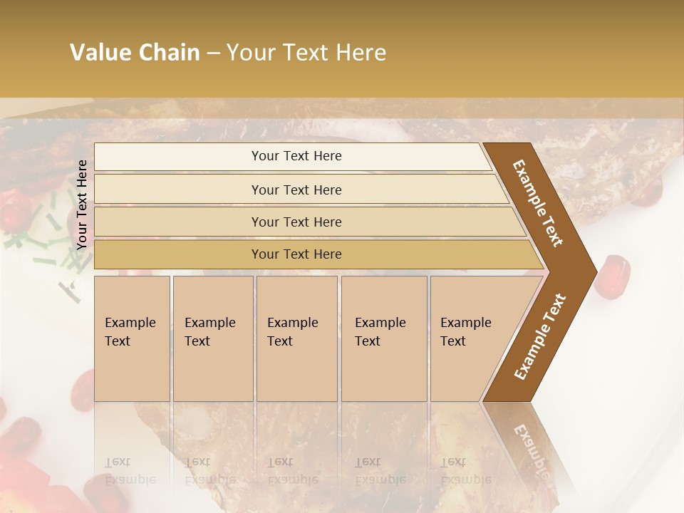 Shine Fresh Plate PowerPoint Template