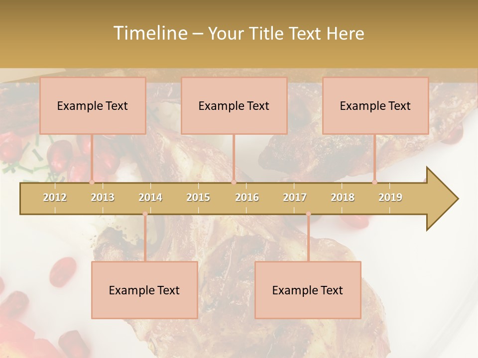 Shine Fresh Plate PowerPoint Template