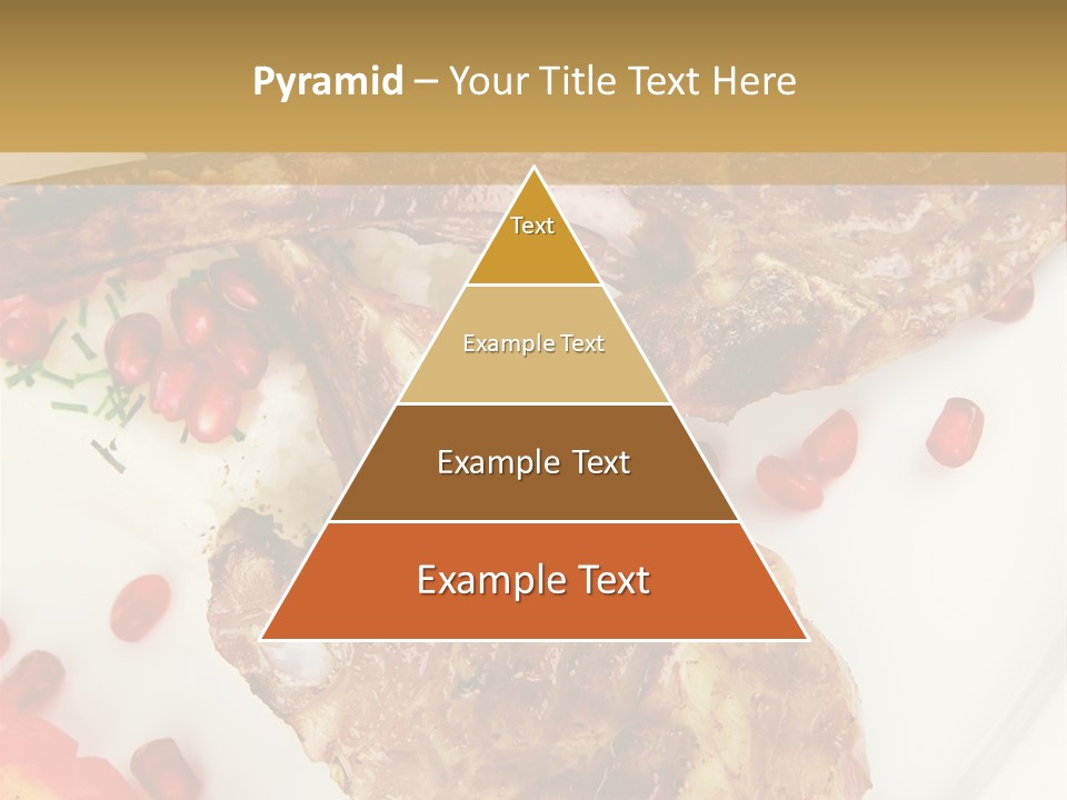 Shine Fresh Plate PowerPoint Template