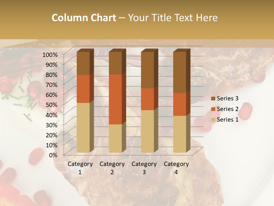Shine Fresh Plate PowerPoint Template