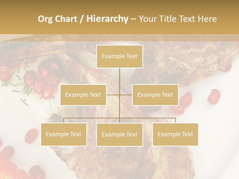 Shine Fresh Plate PowerPoint Template
