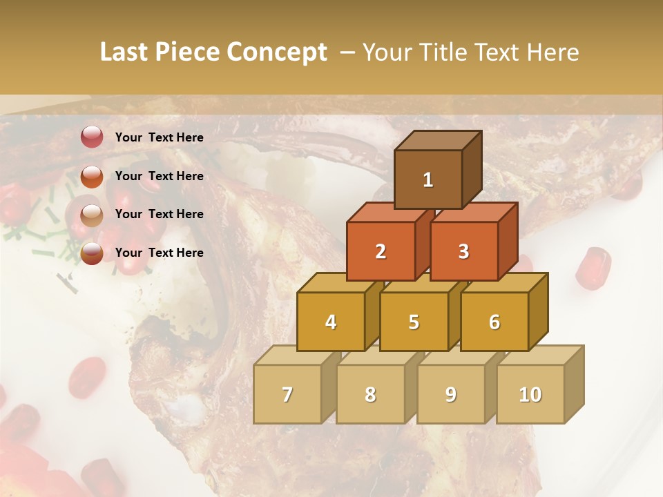 Shine Fresh Plate PowerPoint Template