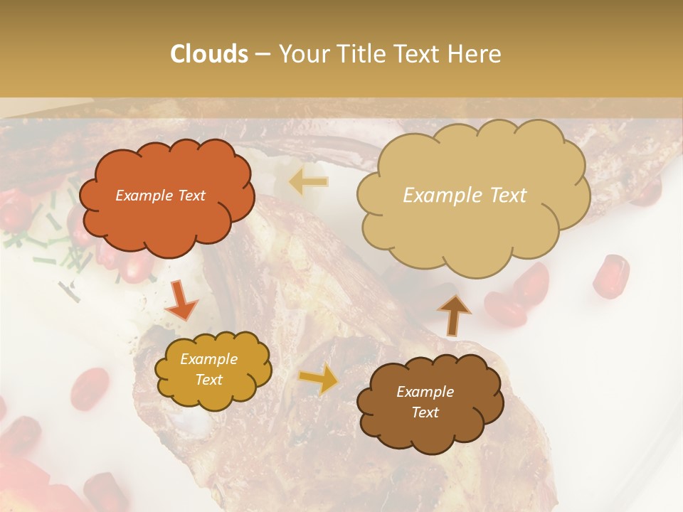 Shine Fresh Plate PowerPoint Template