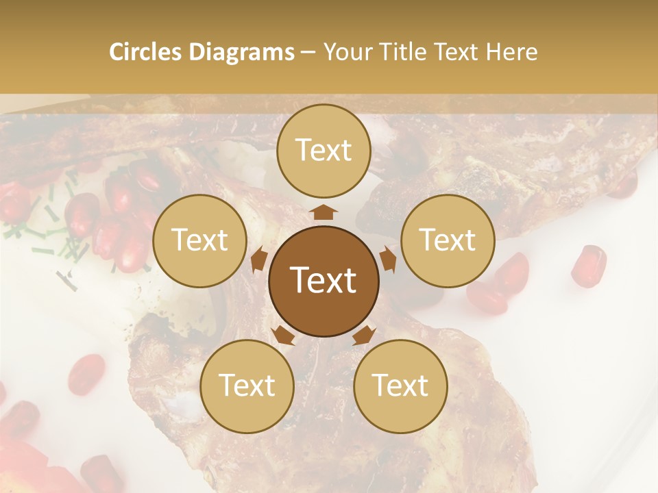 Shine Fresh Plate PowerPoint Template