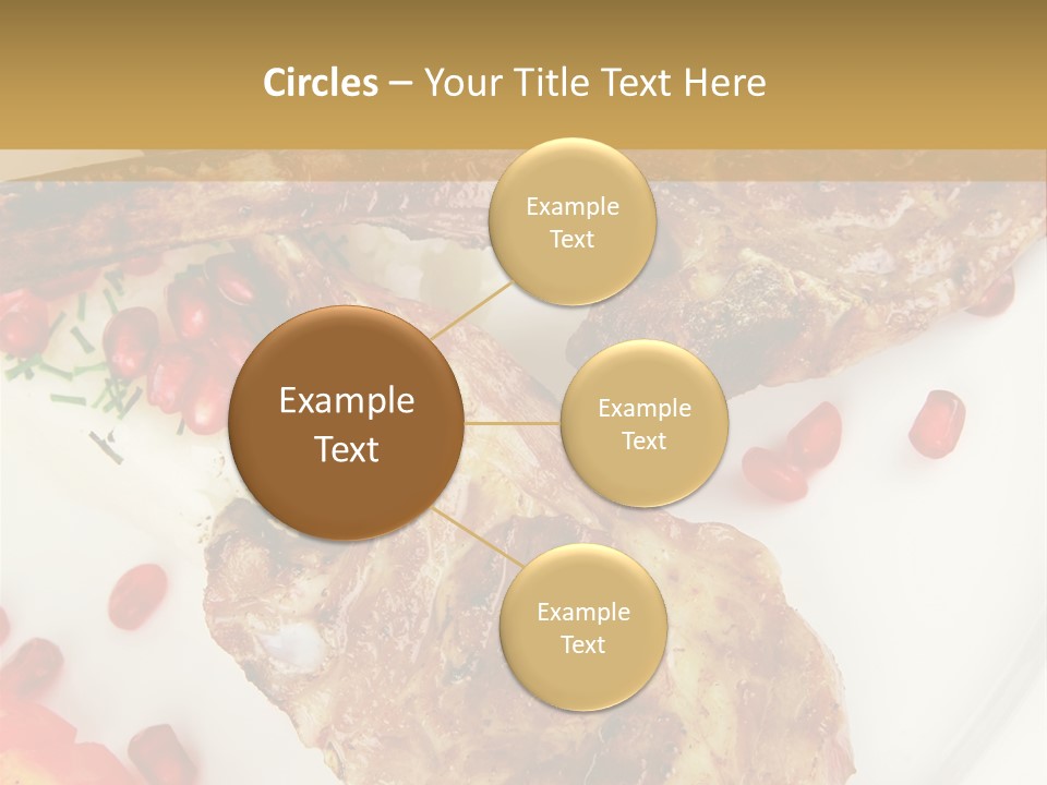 Shine Fresh Plate PowerPoint Template